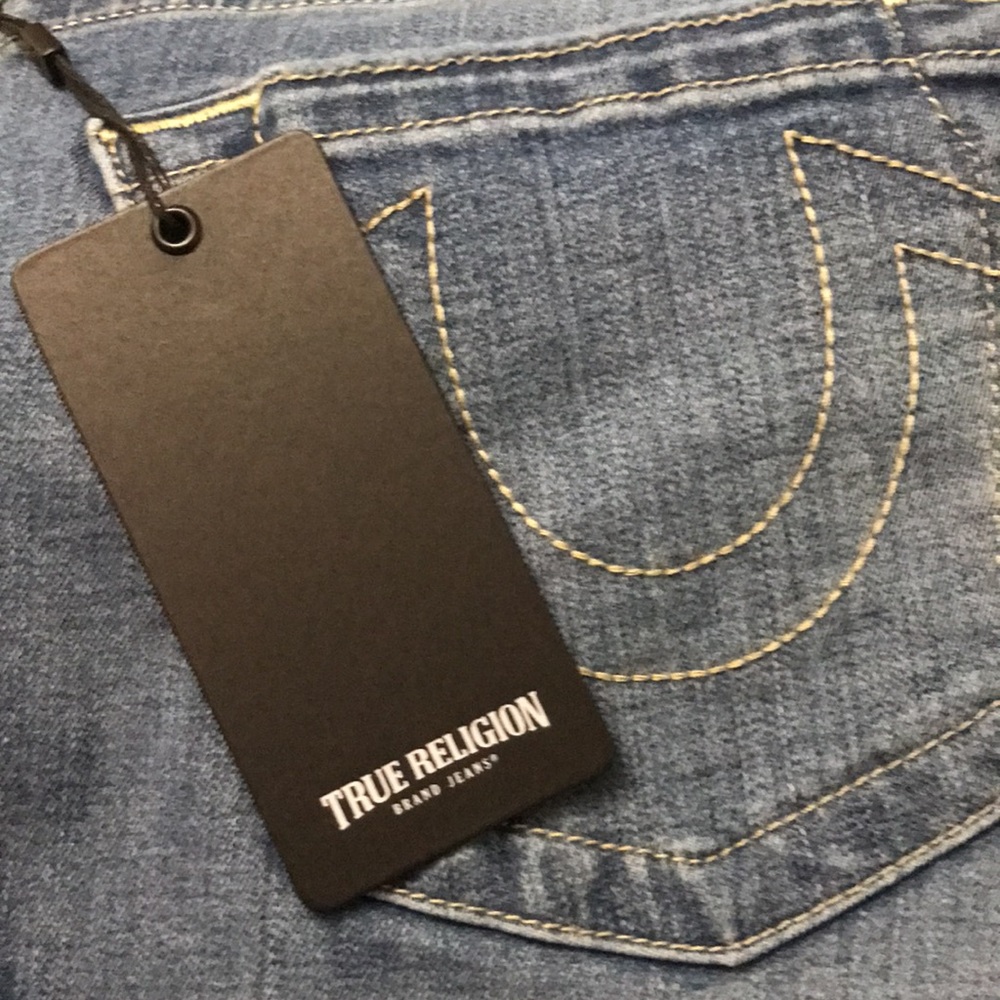 True Religion Mid rise skinny w32 Stella medium wash no flap NWT - Picture 16 of 16